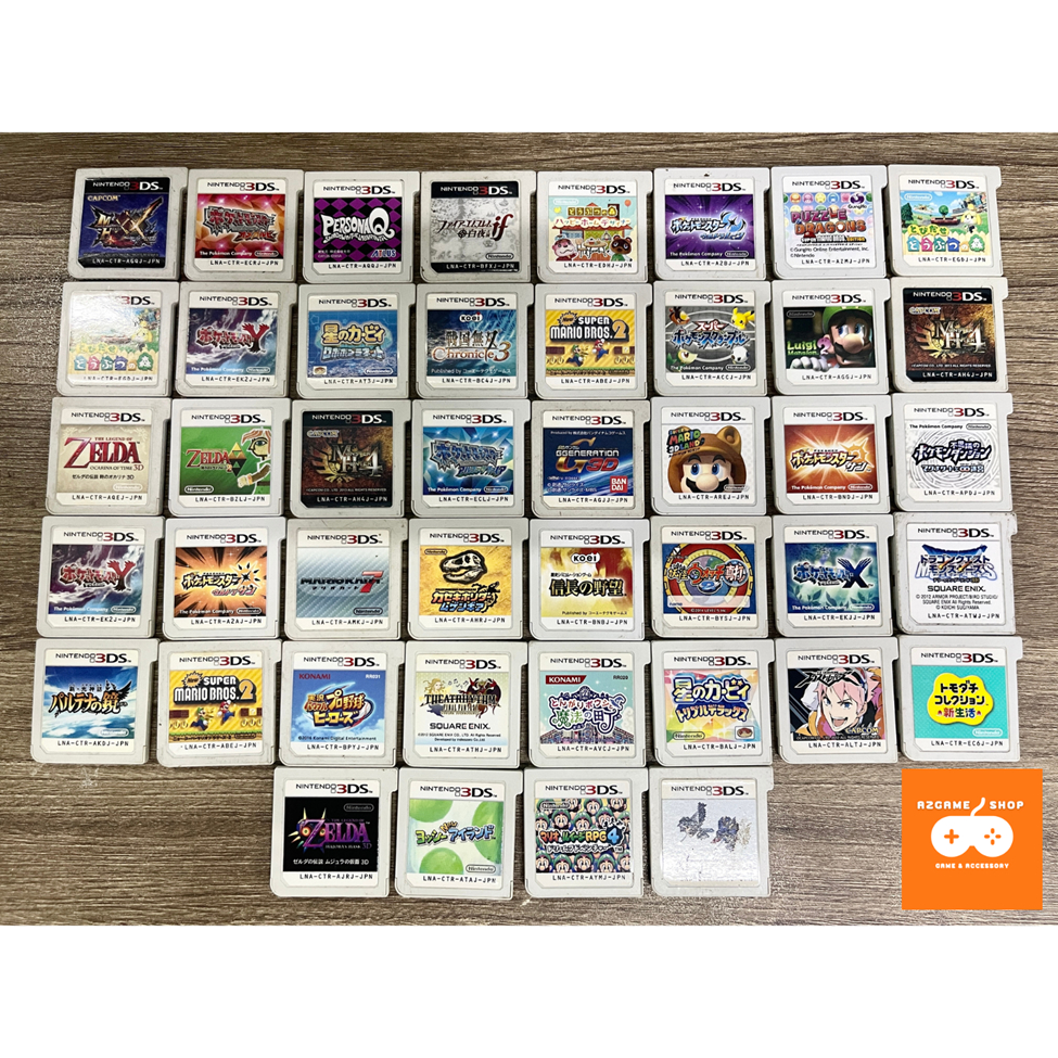 3DS เกมไม่มีกล่องสําหรับ Nintendo 2DS 3DS 3DS LL ใหม่ 3DS LL ใหม่ 3DS LL ใหม่ 2DS LL