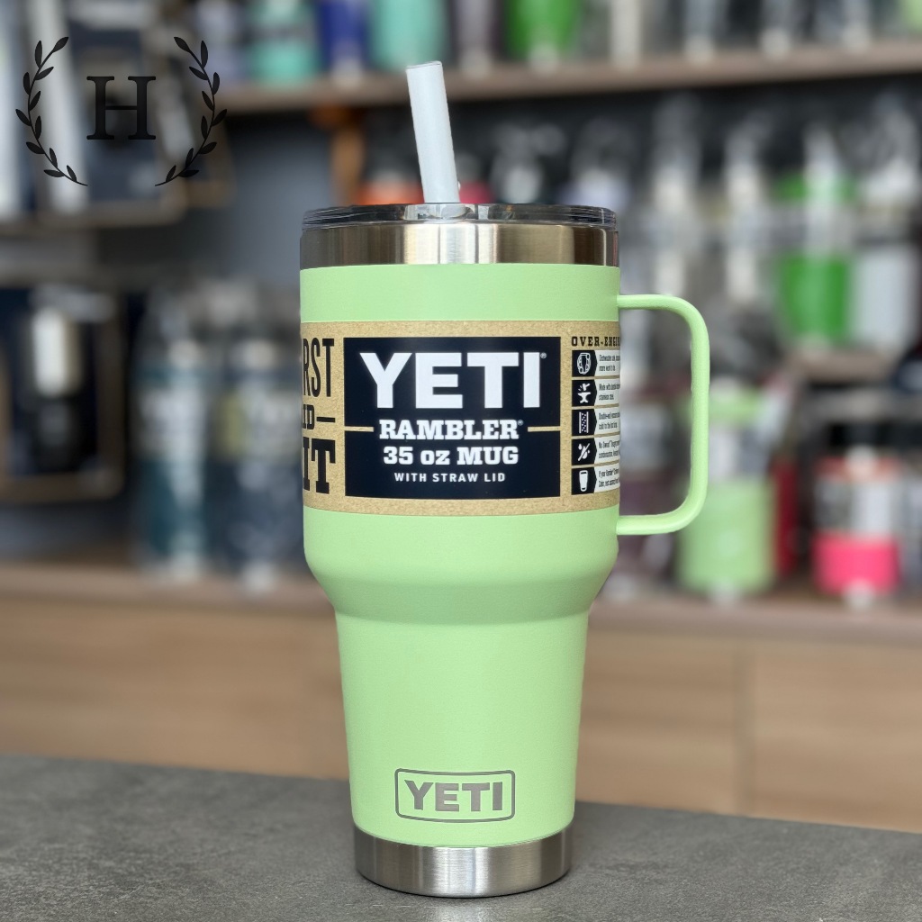 Yeti (USA) ของแท้ Thermostats - Rambler 25oz-35oz-42oz แก้วมัคพร้อมฝาปิดฟาง (ฝาปิดฟาง)