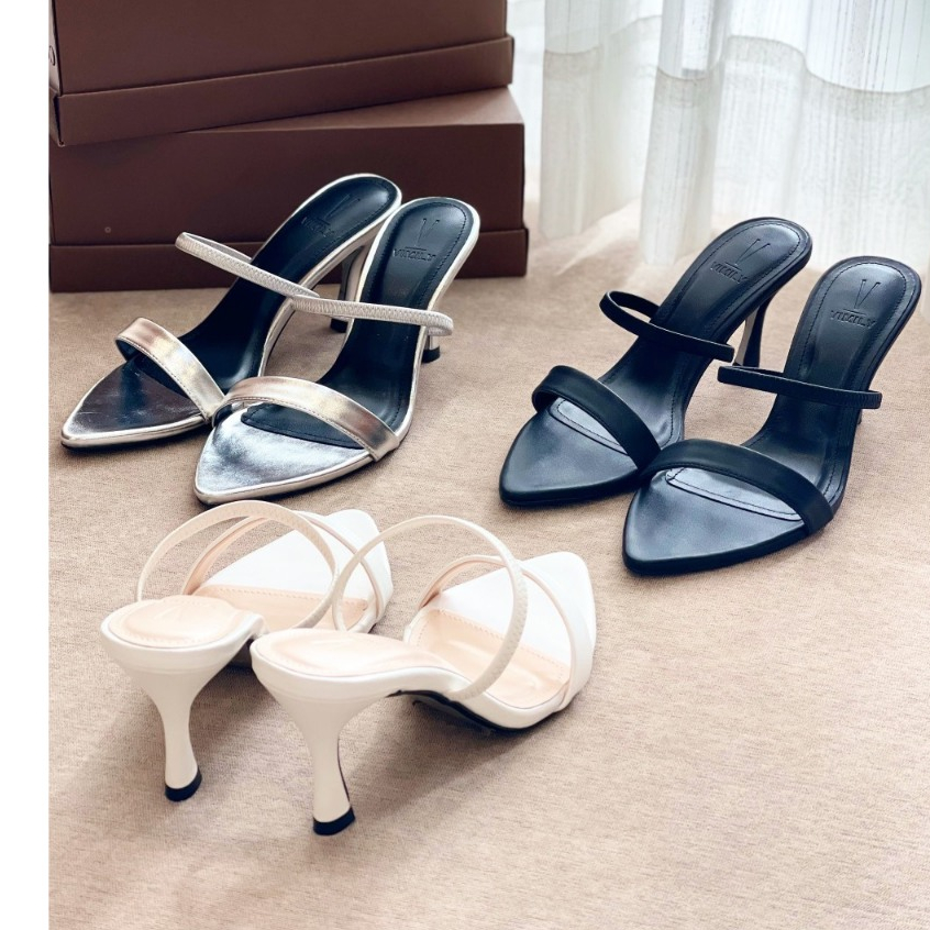 WOMENS CLOSES POINTED TOE 7CM HIGH D63 FULBOX