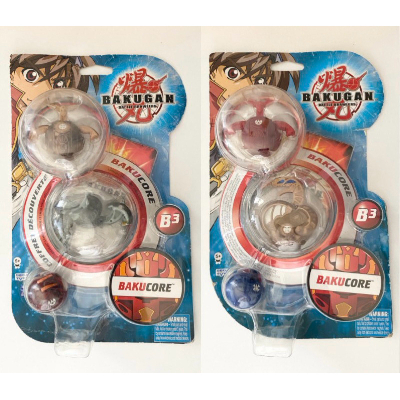 ของแท้ Sega Toys เต็มกล่อง Bakugan ของเล่นชุด 3 Bakugan รวม Alto Brontes