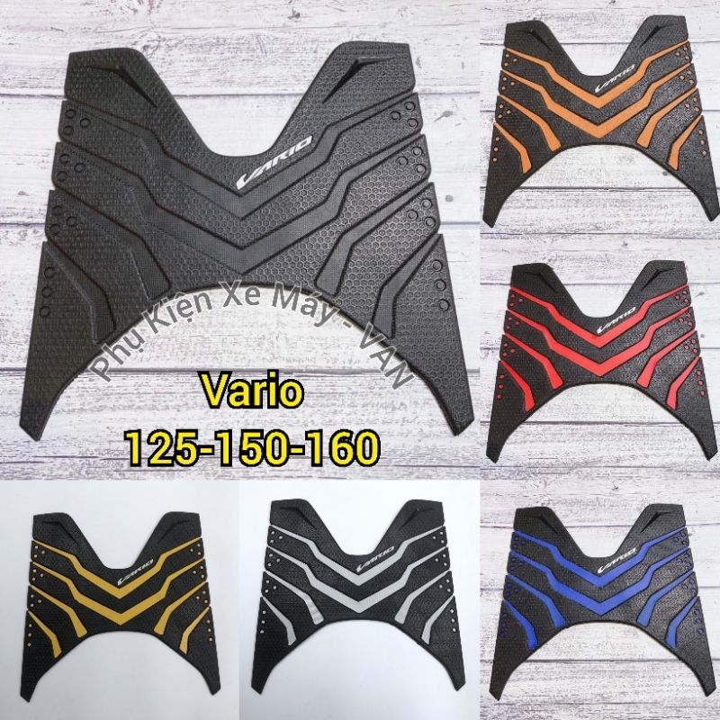Vario 125-150-160 2018->2024 แผ่นยางสีลายทาง