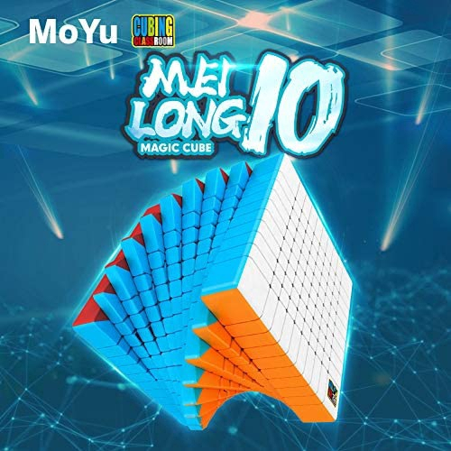 Moyu Meilong ของเล่นรูบิคแบบดั้งเดิมยี่ห้อ 10 ชั้น - 10x10