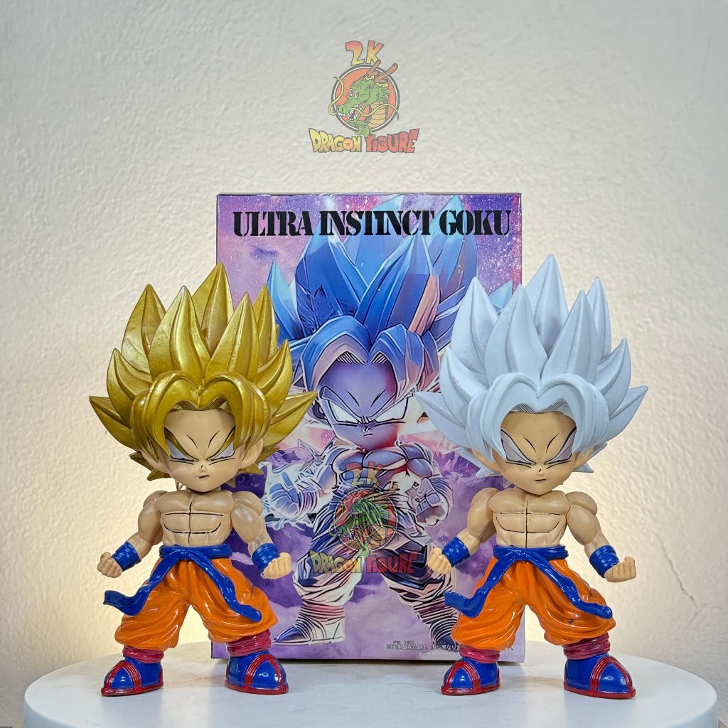 AI Chibi Infinity Goku Model เวอร์ชั่นเท่สองตัว - ดราก้อนบอล - โมเดล