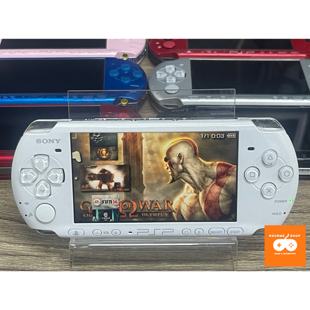 PSP 3000 เกมคอนโซล (เกมเต็มรูปแบบ PSP/PS1/GBA/NES/SNES/GAME BOX) อุปกรณ์เสริมเต็มรูปแบบ