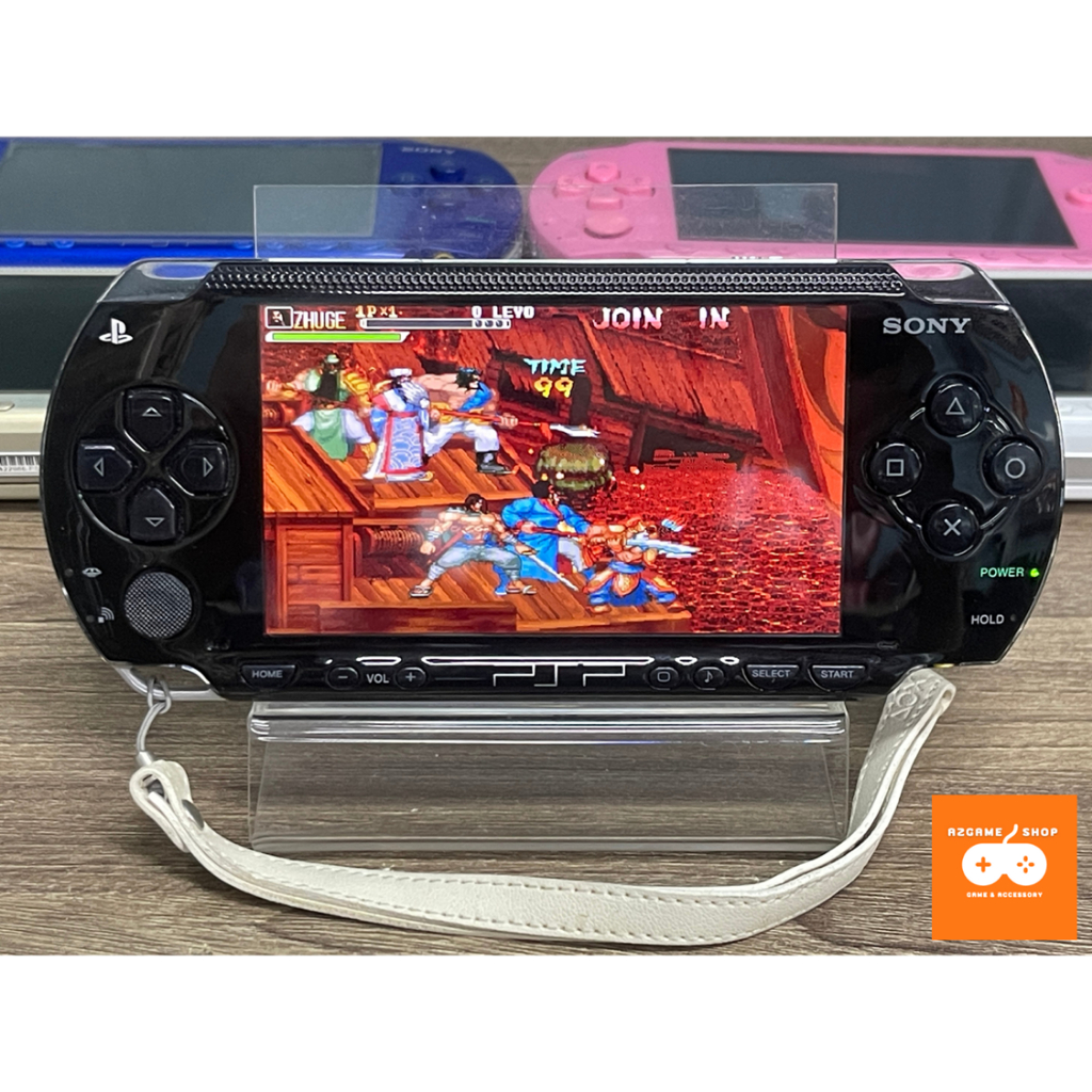 เครื่องเล่นเกม PSP 1000 (เกมเต็มรูปแบบ PSP/PS1/GBA/NES/SNES/GAME BOX) อุปกรณ์เสริมเต็มรูปแบบ