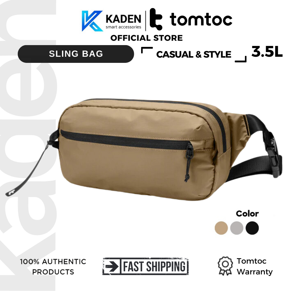 Fashion Tomtoc (Usa) Aviator-T33 Chest Bag 3.5L – T33M1-สินค้าของแท้