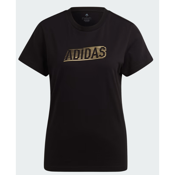 [Voucher 10%-15%]เสื้อยืดผู้หญิง adidas Graphic Brand Love ไซส์ XS(ของแท้)