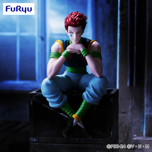 ของแท้ Hunter x Hunter Furyu - Hisoka Stopper Noodle Figure เจ๋งมาก