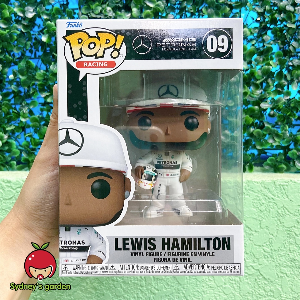 ฟิกเกอร์ Funko Pop FORMULA 1 - LEWIS HAMILTON (สีขาว) (DAMAGED)