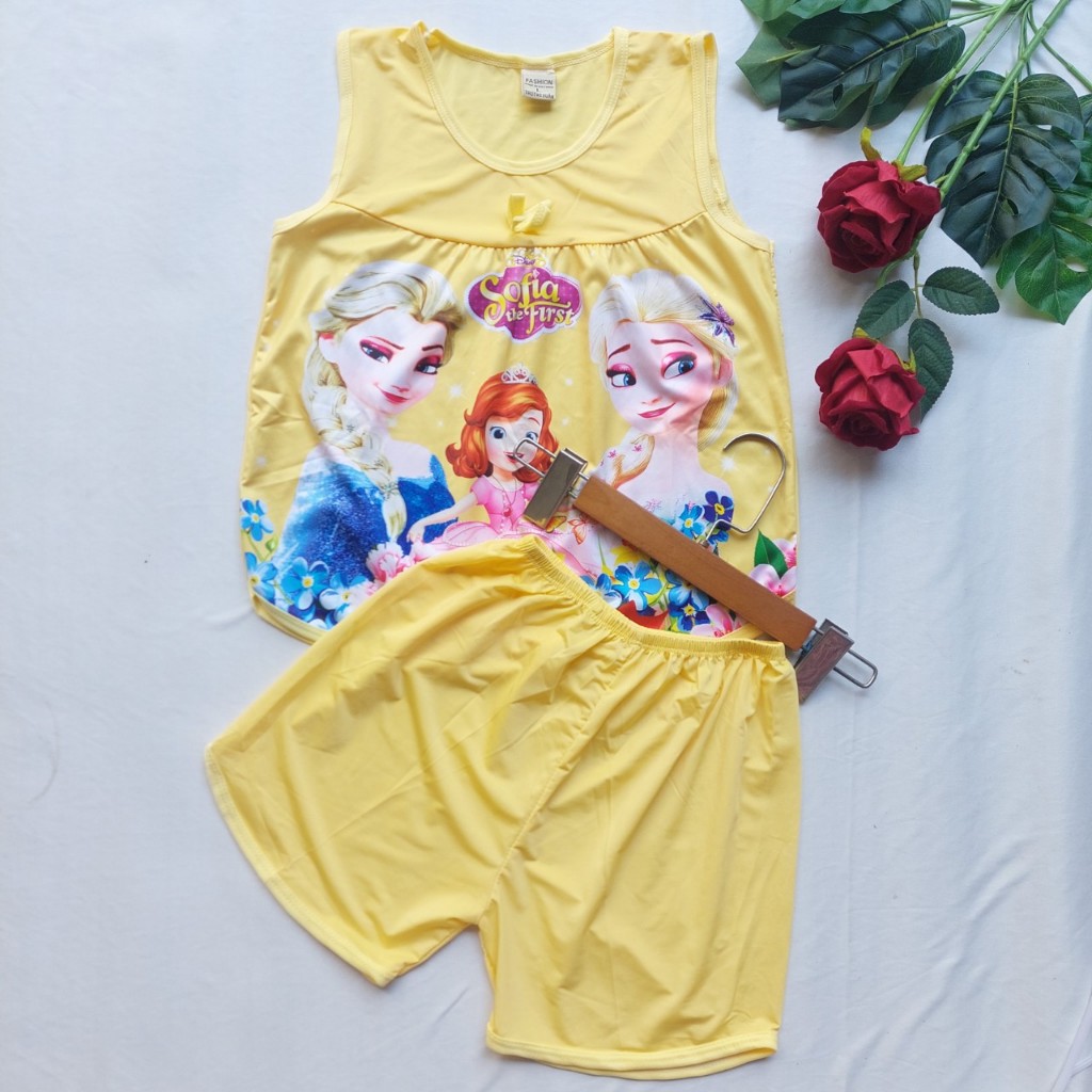 ชุดเหงื่อใต้วงแขนน่ารักสําหรับเด็กผู้หญิง t30-35kg แฟชั่นเด็ก NOVA SHOP 109