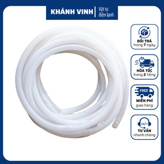 Ống thoát nước điều hòa - Ống ruột gà thoát nước điều hoà, máy lạnh - Ổng xả nước thải máy lạnh [Điện lạnh Khánh Vinh]