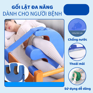[Loại 1] Gối lật bệnh nhân, gối lật đa năng hỗ trợ chăm sóc người già yếu, khó cử động (siêu bền, dễ vệ sinh)