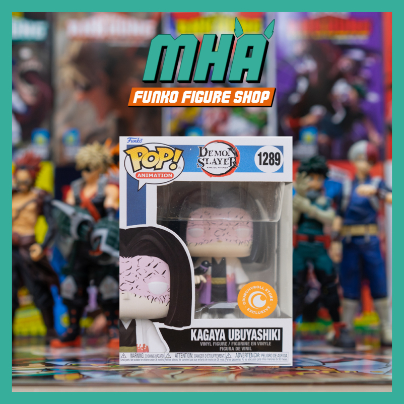 Funko Pop Animation ของแท้: Demon Slayer - Kagaya Ubuyashiki รุ่น Crunchyroll Exclusive Stamp 1289