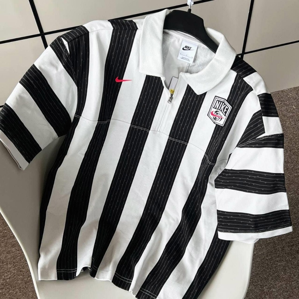 Polo Njke AS W NSW GSL Sport Wear Black/White hot 2024