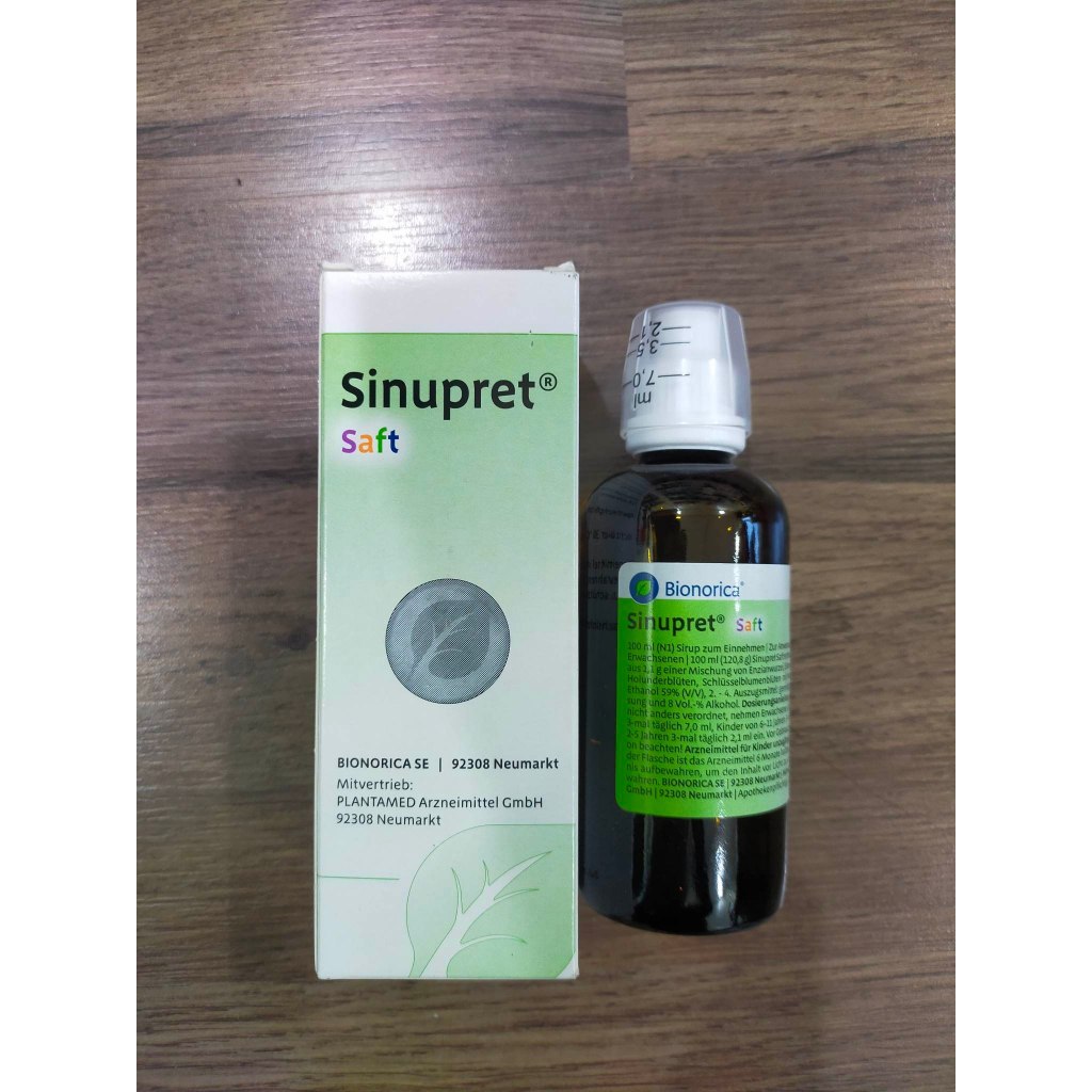 น้ําเชื่อมเกลือ Sinupret 100ml