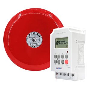 SW-8B ชุดกระดิ่งไฟฟ้าจับเวลา 8 นิ้ว