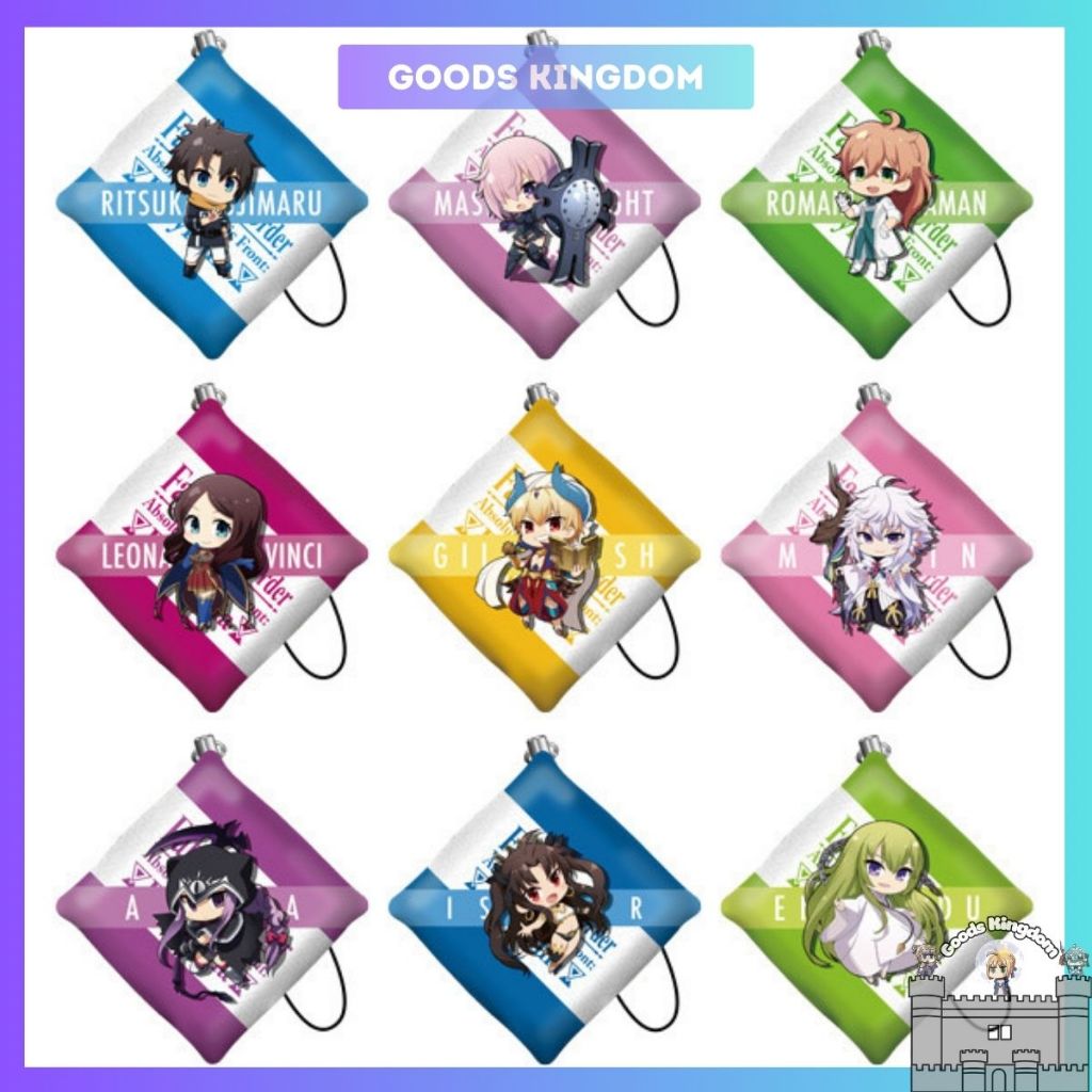 FGO Babylonia - พวงกุญแจหมอนผ้าฝ้าย Fate Grand - Sega ของแท้