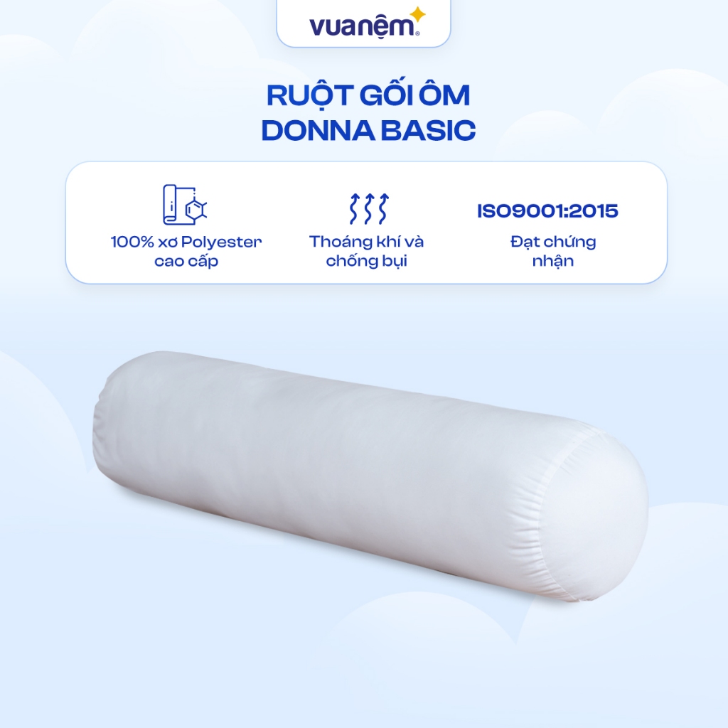 หมอนข้าง Doona Basic 22x100cm นุ่มรองรับ รองรับท่านอนด้านข้าง ทนทานสูง