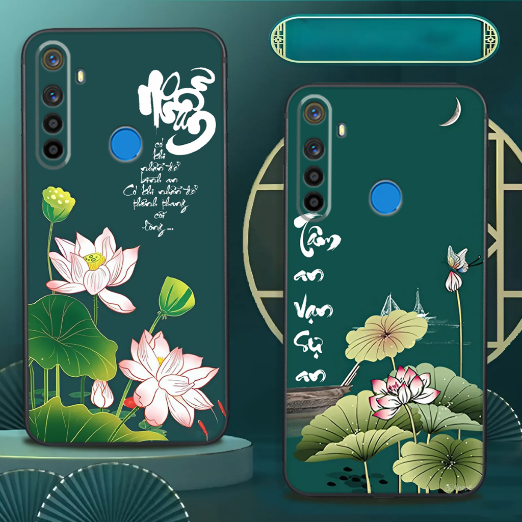 REALME C3 / 5 / REALME 5I / REALME Q / REALME 5 Pro / เคสโทรศัพท์ REALME C3 พร้อมการประดิษฐ์ตัวอักษร