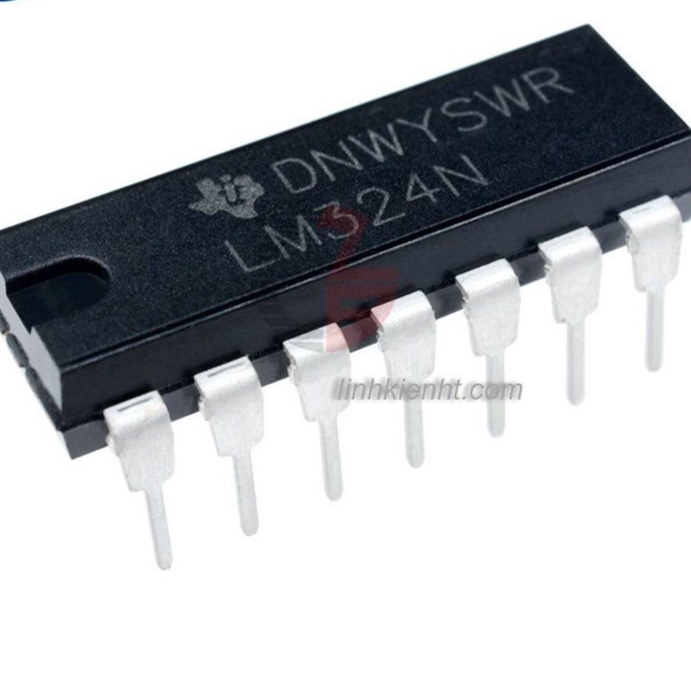 กระเป๋า 5 AMPLIFIER ICs LM324N LM324P LM324 DIP-14