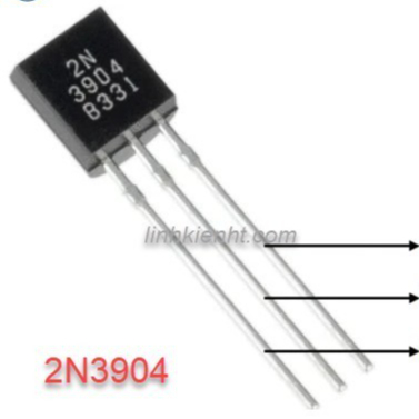 ถุงทรานซิสเตอร์ 20 ชิ้น 2N3904 3904 TO-92 NPN 200mA 40V