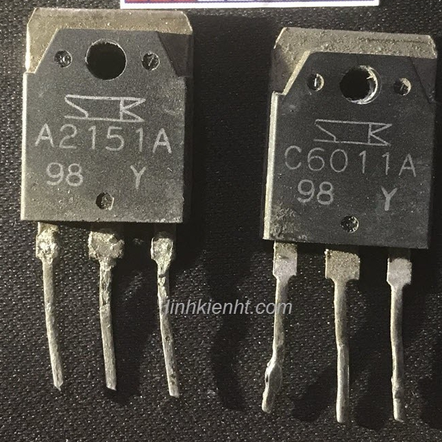 หอยสาเกคู่ C6011A A2151A 2SC6011 2SA2151 ถอดประกอบ