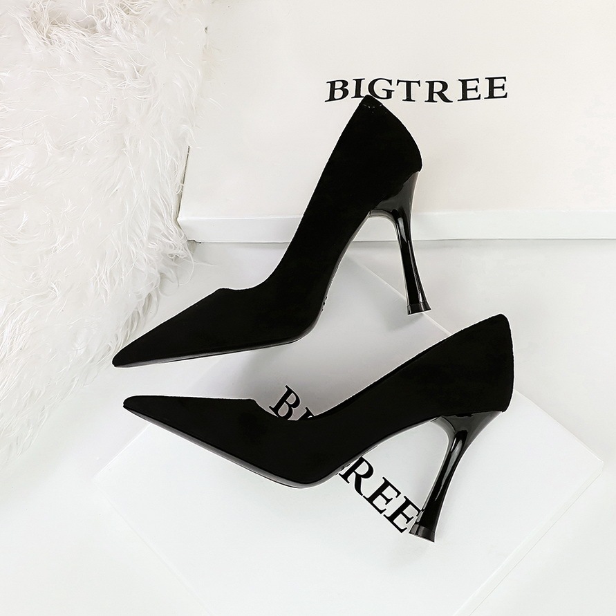 3767-1 BIGTREE HIGH HEEL SHOES ของแท้ 1 ปีพร้อมฟองต์ P13