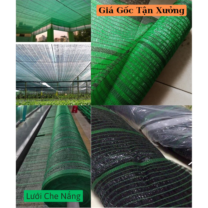 Thai Sun Shade Net Blue, Black Goods 50% 60% 70% 90% ทนทานและสวยงาม {Size 2m, 3m, 4m}