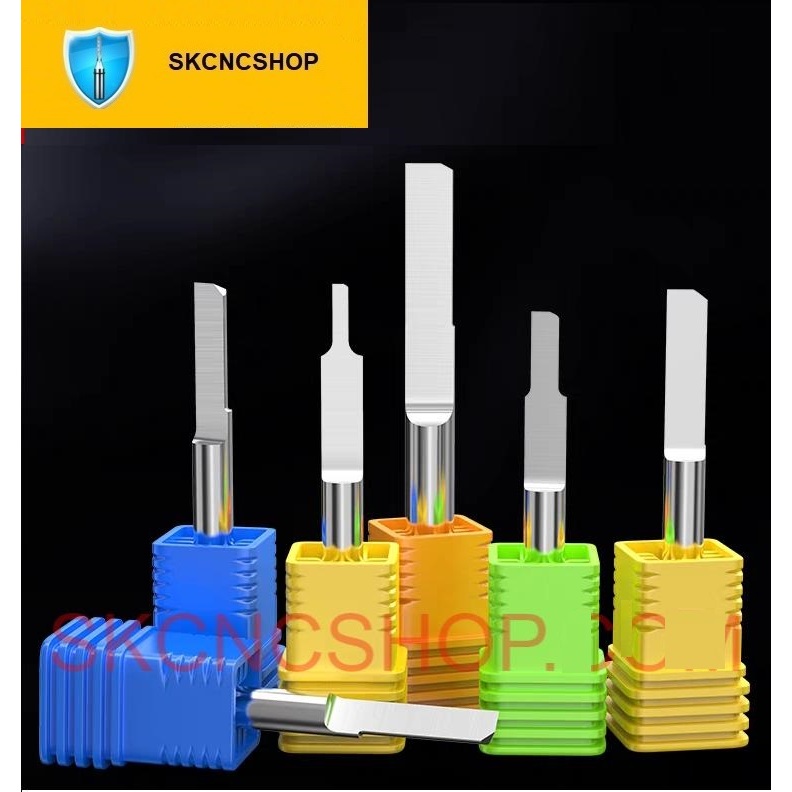 ดอกสว่าน CNC ครึ่งวงกลม - 1 แก้ม - SK CNC SHOP