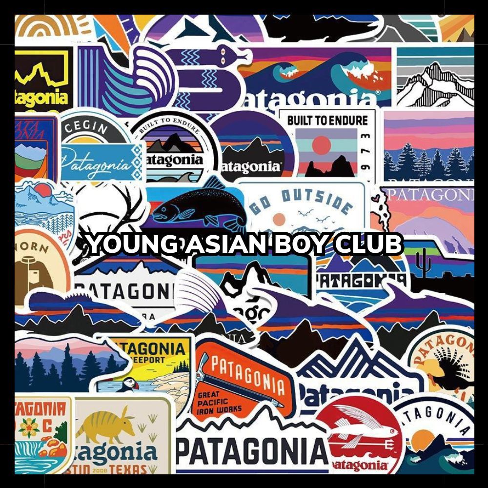 ชุดสติ๊กเกอร์ 25 ชิ้น สติ๊กเกอร์ตกแต่งแบรนด์ Patagonia ตกแต่งแล็ปท็อป เคส กระเป๋าเดินทางกันน้ํา - Yo