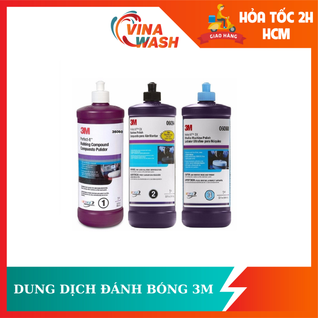 3M Perfect Step 3 Polishing Solution - It 06068 946ml