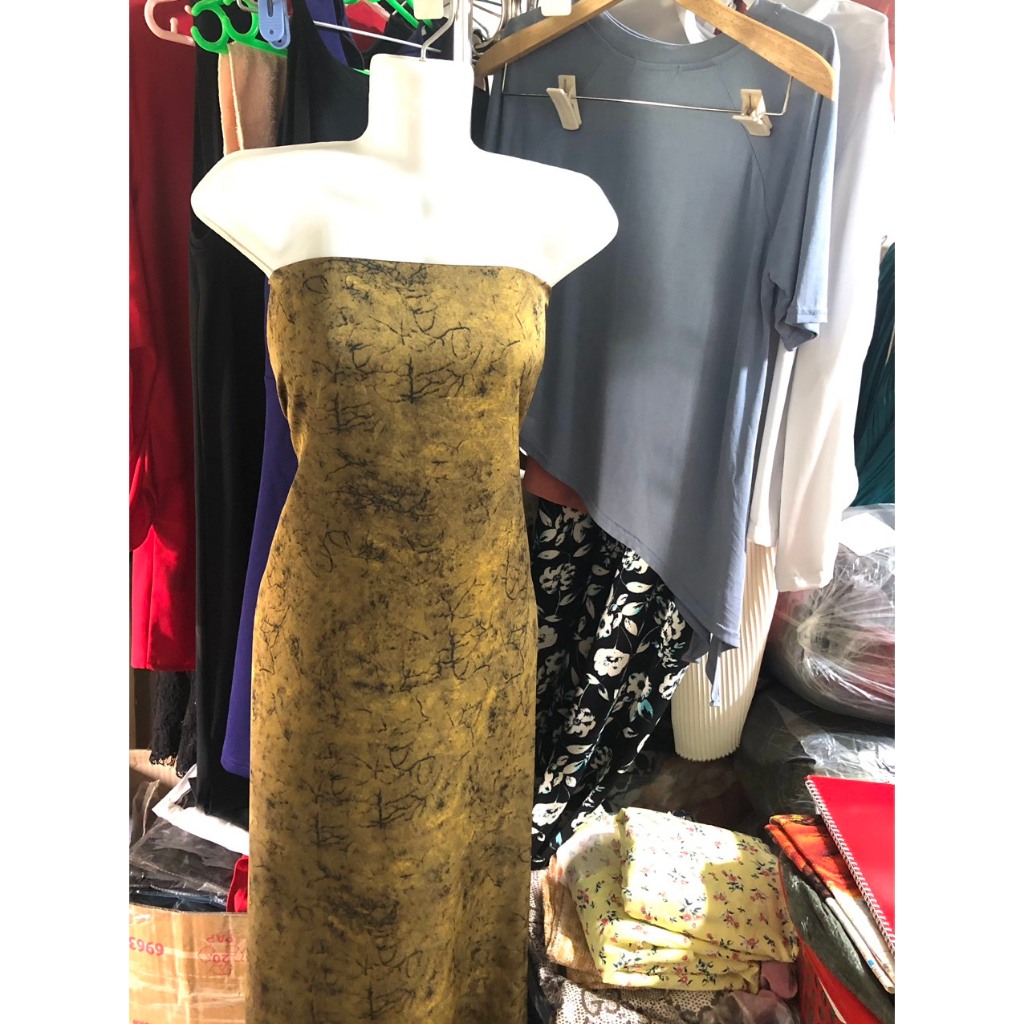 MS988 - ผ้าไหมมะม่วงลายสาด (1.8m x 1.6m)