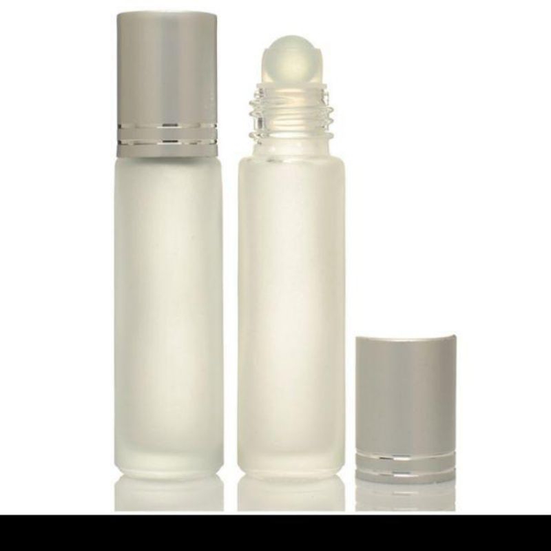 PERFUME ROLLER BALL CLEAR ROLLER BALL 10ML/ MATTE ROLLER BOTTLE สําหรับน้ําหอมน้ํามันมะพร้าว