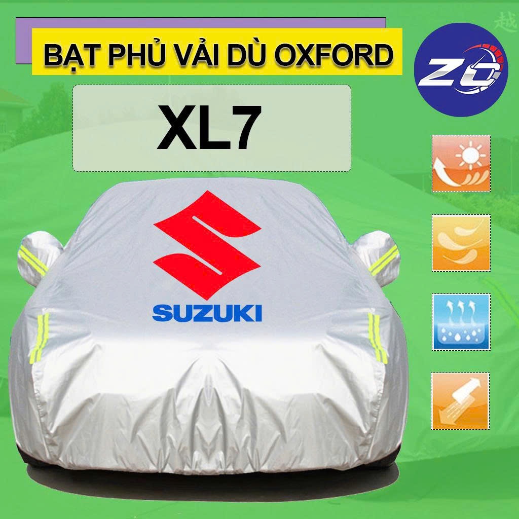 Suzuki Ertiga,XL7,Ciaz,Swift ผ้าคลุมรถ, ผ้าคลุมรถ สีเงิน, ผ้าคลุมรถ สีเงิน, ความร้อน, ฝน