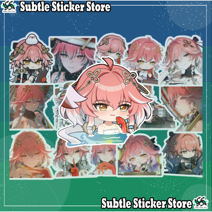 [Wuthering Waves] - Set 10/15 Sticker Changli - เกม Wuthering Waves กันน้ํา สติ๊กเกอร์กันรอยขีดข่วน ตกแต่งสวยสุดๆ