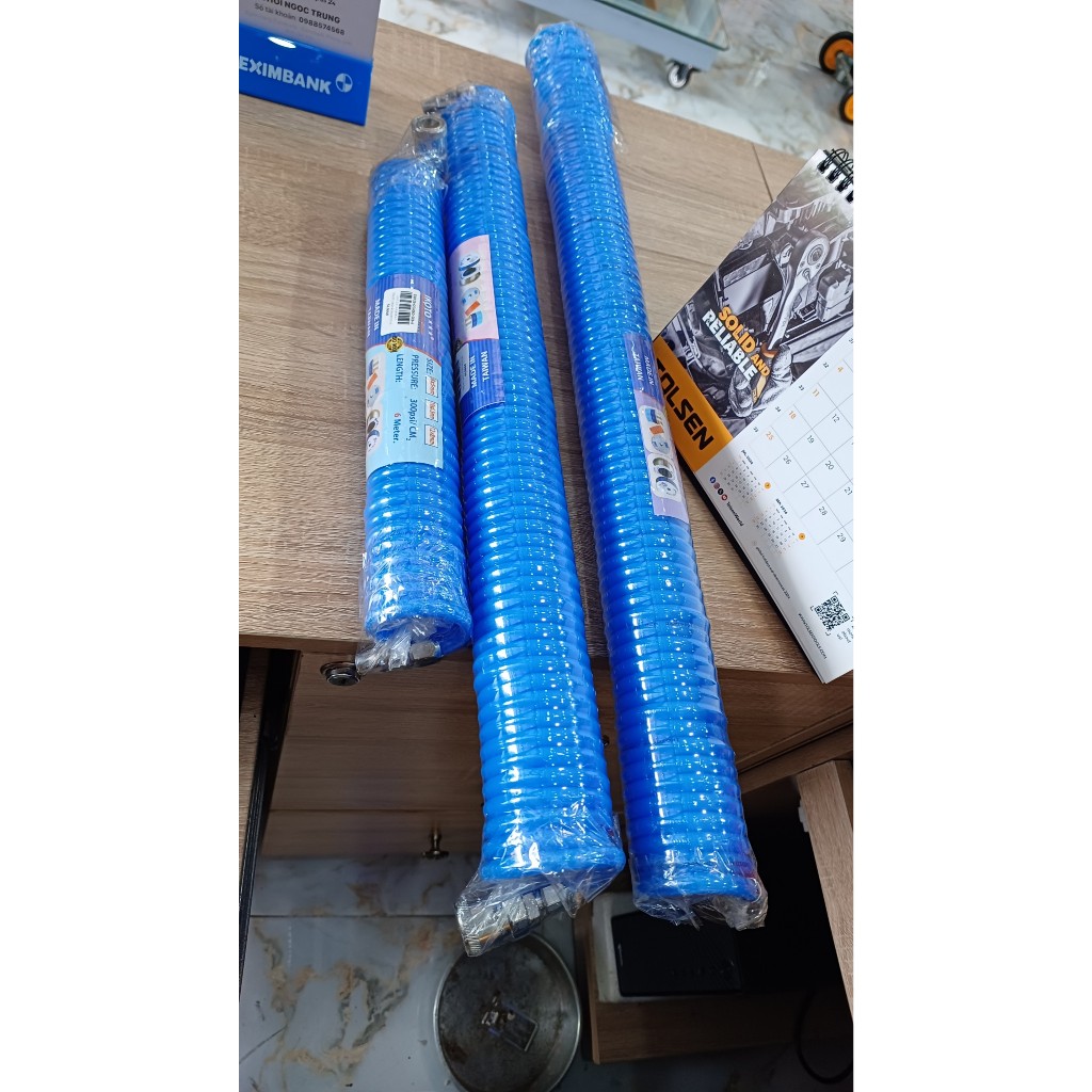 IKOTO GREEN SPIRAL PU TUBE 5x8,6m,9m,12m,15m