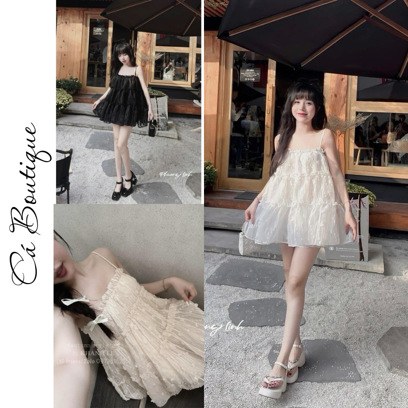 น่ารัก 2 สายขนปุย "ฝ้าย" - พร้อมกางเกงครีมสําหรับผู้หญิงแต่งตัว