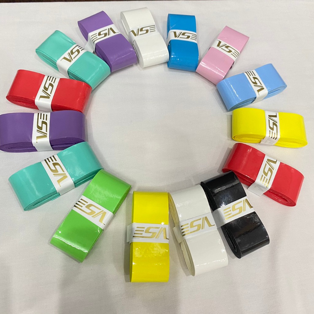 [ 5, 10, 15 ROLLS ] ผ้าพันแฮนด์ VS 1200 x26x 0.5mm, FREE 1 CORE 7*10M ผ้าพันด้ามไม้ดูดซับเหงื่อสําหร