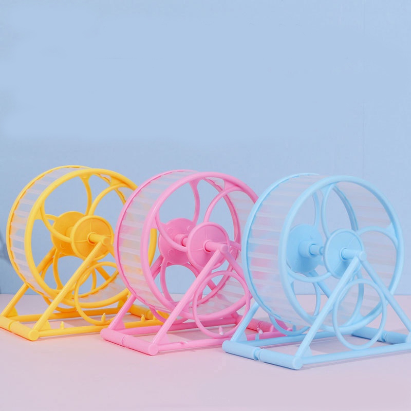 Bánh xe chạy nhựa cho hamster - Wheel chạy bộ cho hamster - Vòng quay chạy cho hamster