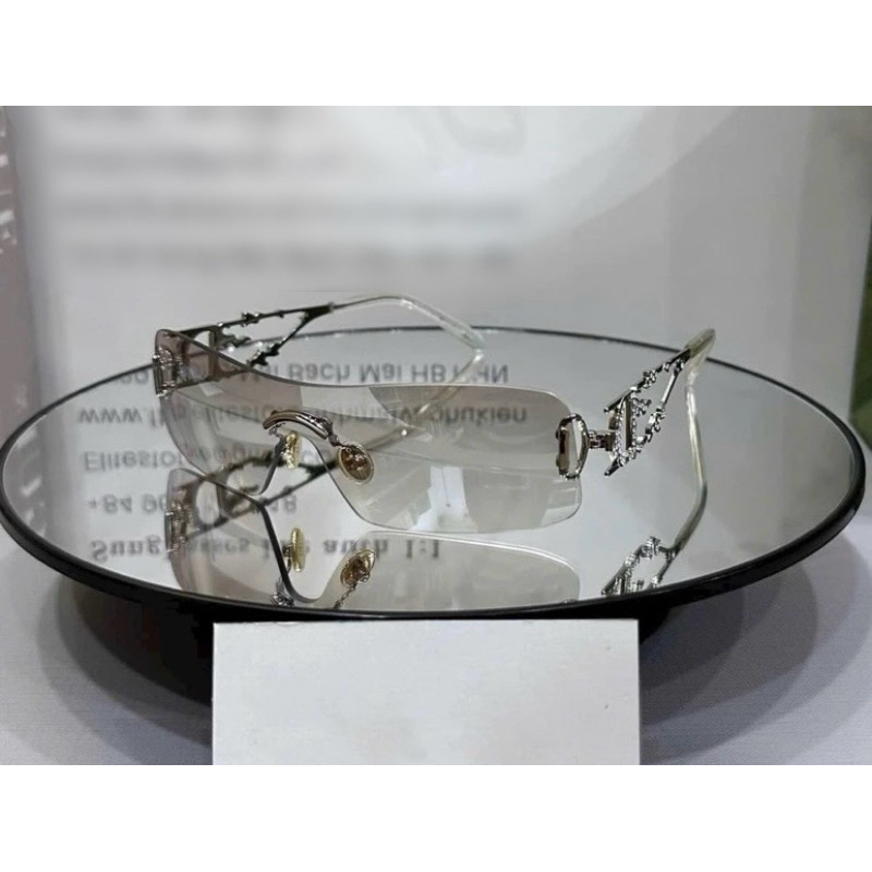 แว่นตาผู้หญิง y2k caocap แว่นกันแดดแฟชั่น (T1)