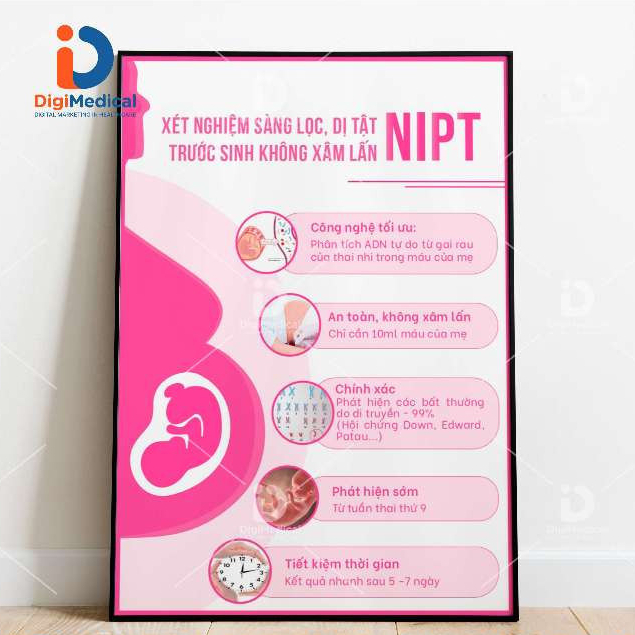 (ภาพเฟรม) การทดสอบการคัดกรอง NIPT -Tranhyte