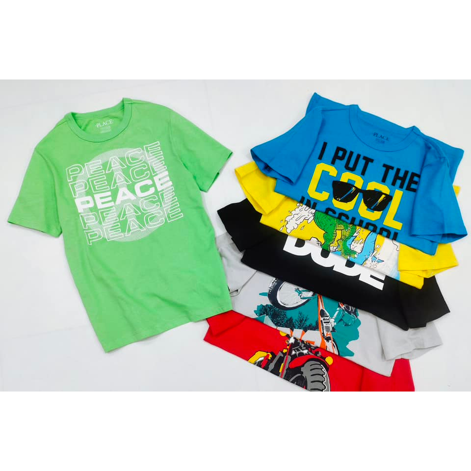 PL4CE เสื้อยืดเด็ก vnxk