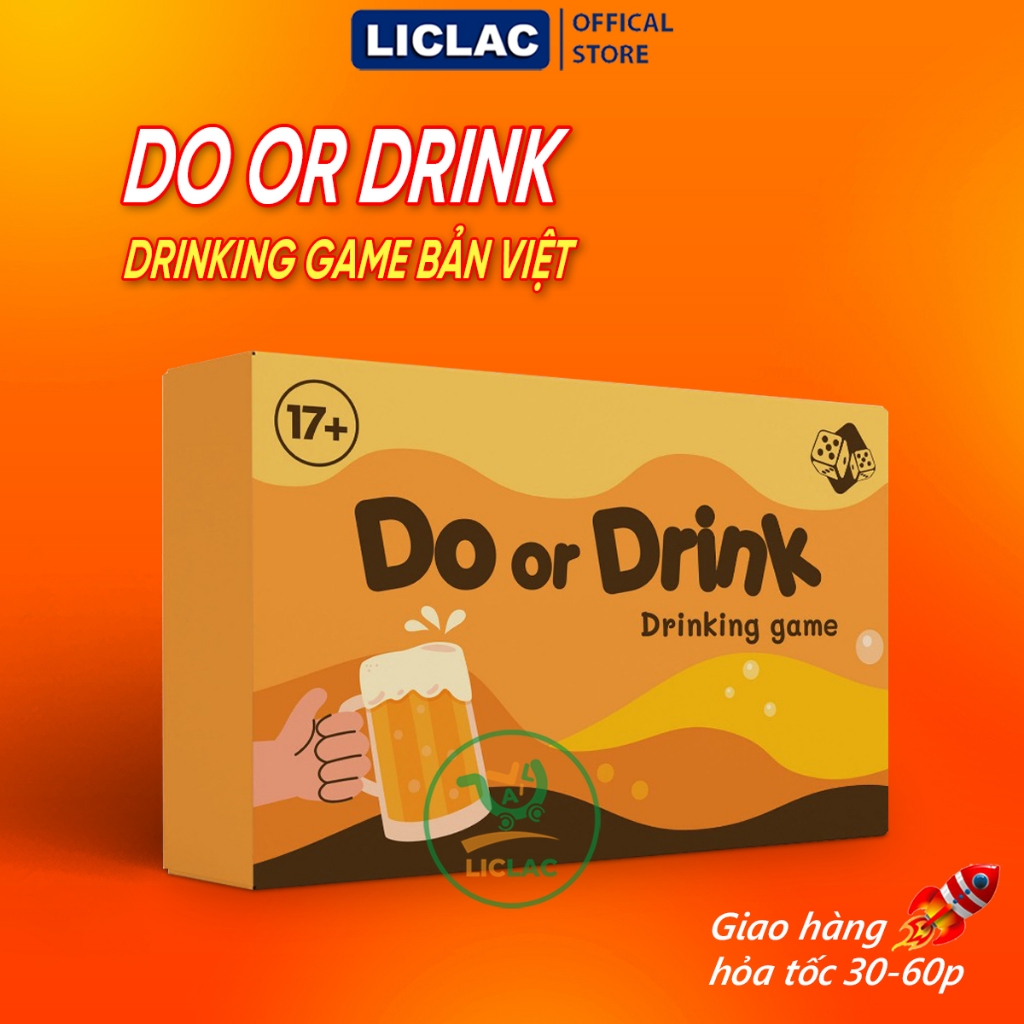 DO OR DRINK 55 การ์ดกระดาษแข็งลามิเนต - เกมดื่มสําหรับกลุ่มเพื่อน, เกมกระดานการ์ดดื่ม