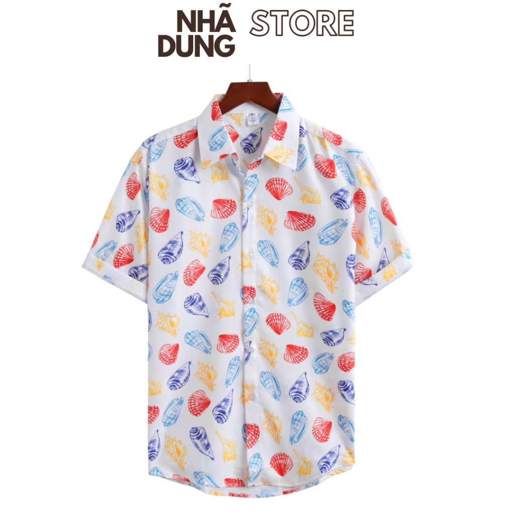 เสื้อผู้ชายและผู้หญิง ND2 พร้อม SCALE SHELL PATTERN NHA DUNG STORE<B21>