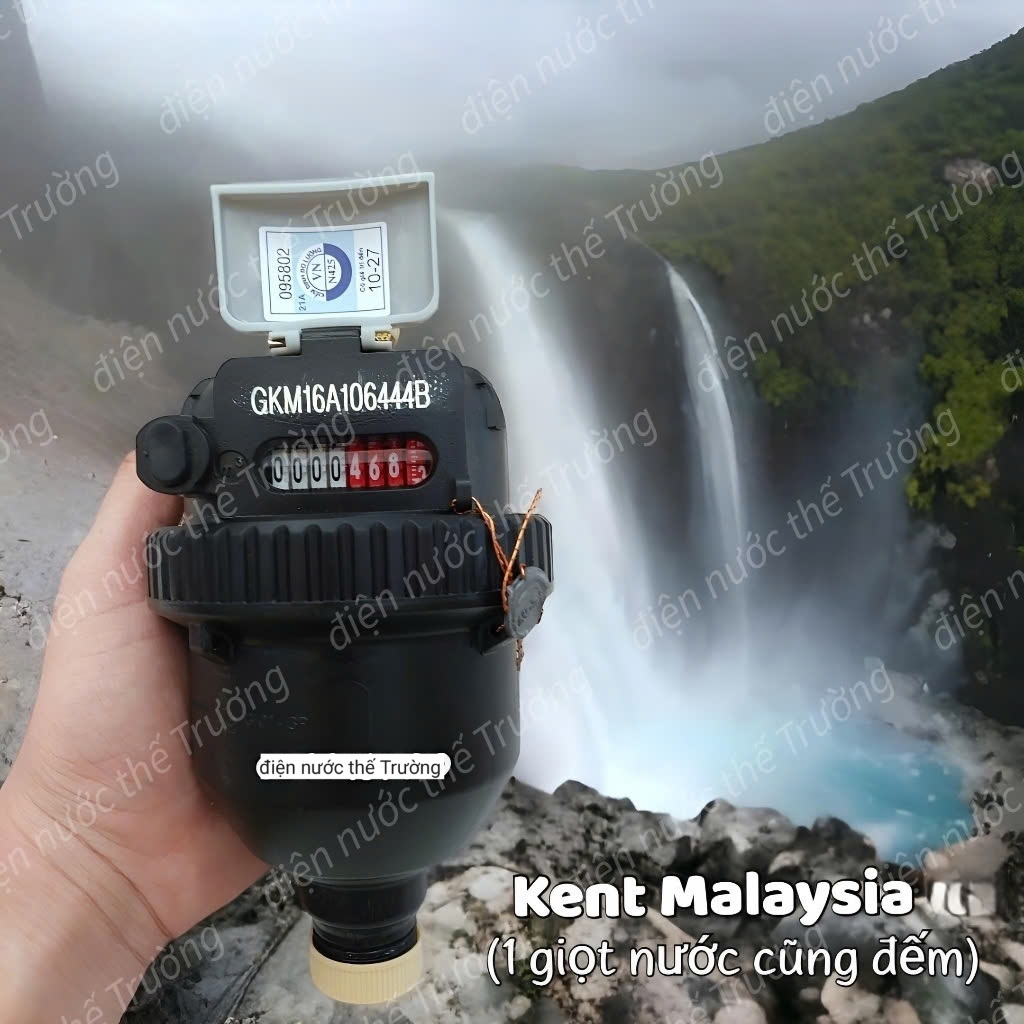 George Kent Malaysia เครื่องวัดน้ําพลาสติกคุณภาพสูง - น้ํา 1 หยดด้วยนับด้วย