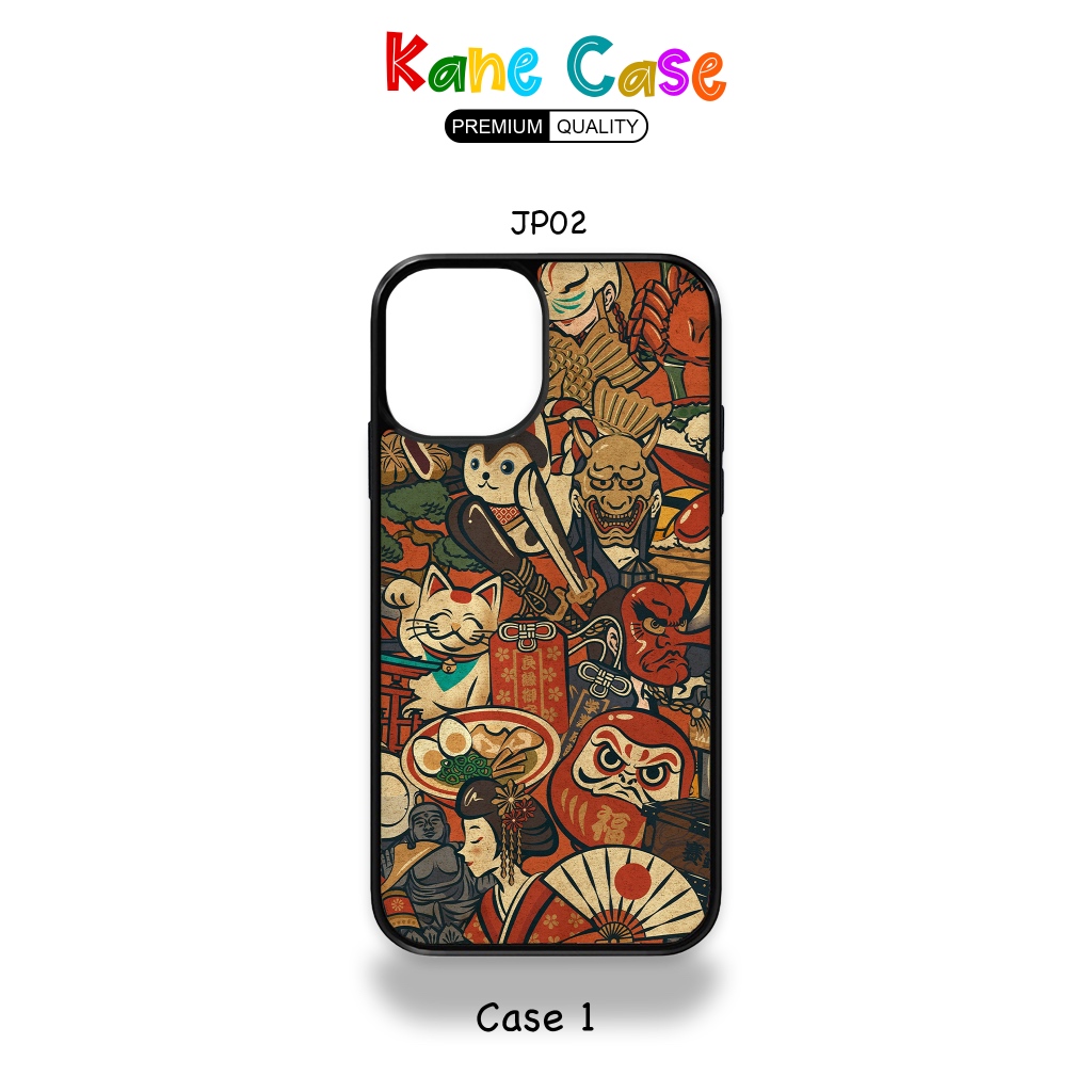 KANECASE เคส iPhone [JP02] Japanese Collection Silicon TPU iPhone 5 -> 16 Pro Max