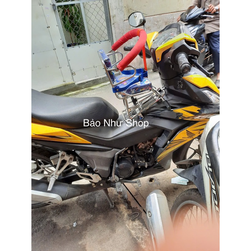 WinnerV, Exciter (135 -150) เบาะนั่งมอเตอร์ไซค์สําหรับเด็กพร้อมวงแหวน Baga baga