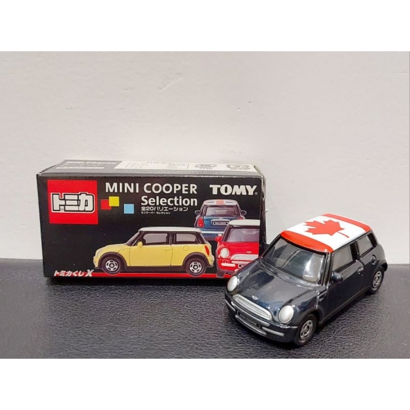 โมเดลรถ Tomica Mini Cooper Selection (แคนาดา) กล่องเต็ม - Made in China