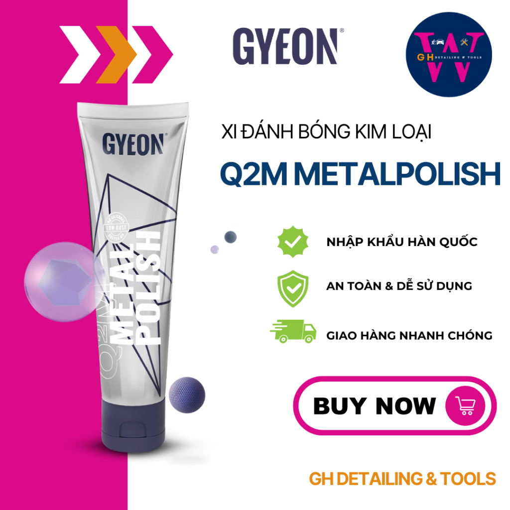 Gyeon Q2M MetalPolish Metal Polish 120ml