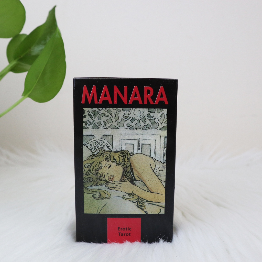 พรีเมี่ยม 78-Card Manara เร้าอารมณ์ Tarot Deck